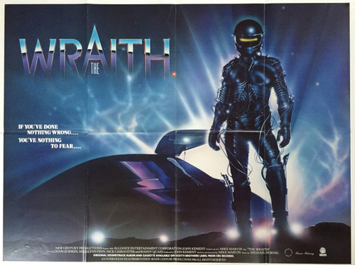 The Wraith (1986)_2 Poster Canvas Movie Film Print A0 A1 A2 A3 A4 A5 A6 Art Wall