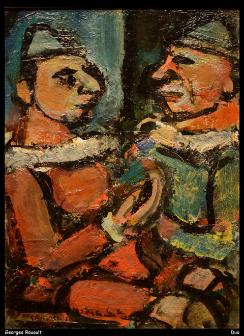 georges-rouault---duo--jpb_15477732570_o(1) Poster Canvas Movie Film Print A0 A1