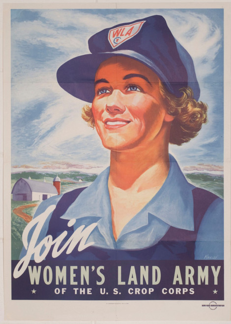 womans-land-army Poster Canvas Movie Film Print A0 A1 A2 A3 A4 A5 A6 Art Wall De