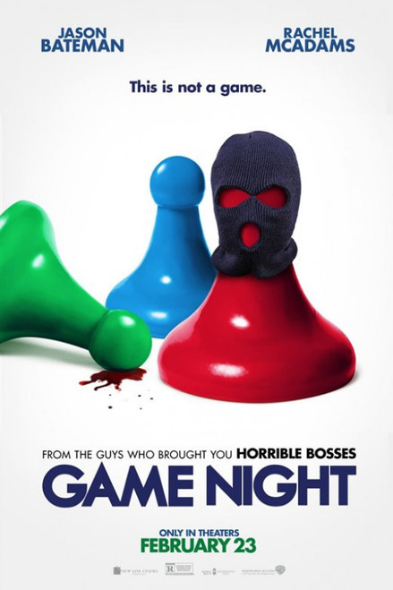 Game Night 2 Poster Canvas Movie Film Print A0 A1 A2 A3 A4 A5 A6 Art Wall Decor