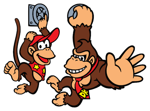donkey-kong-15 Poster Canvas Movie Film Print A0 A1 A2 A3 A4 A5 A6 Art Wall Deco