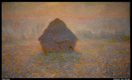 claude-monet---grainstack-sun-in-the-mist--jpb_14936973502_o(1) Poster Canvas Mo