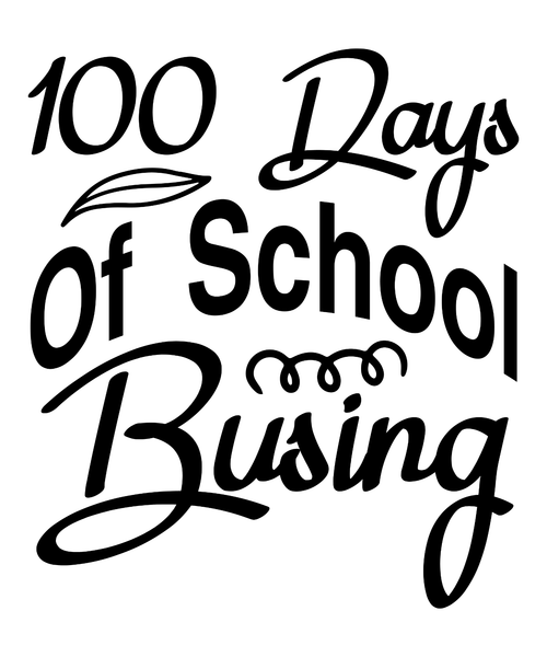 100 Days Of School Busing-01 Poster Canvas Movie Film Print A0 A1 A2 A3 A4 A5 A6