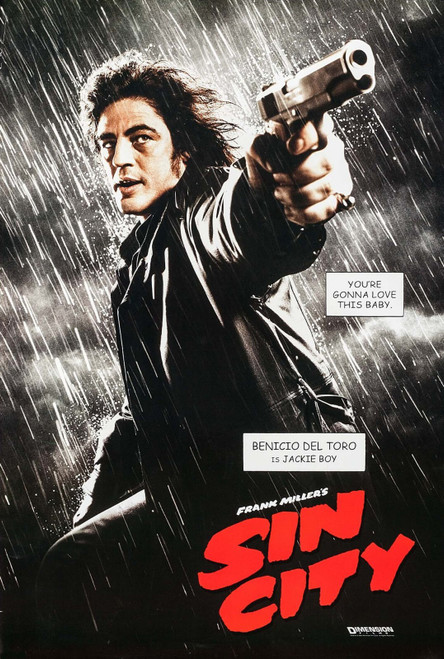 Sin City (2005)_8 Poster Canvas Movie Film Print A0 A1 A2 A3 A4 A5 A6 Art Wall D