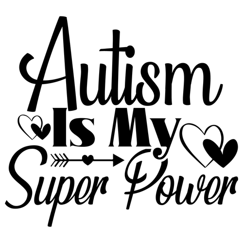 Autism is My Super Power-01 (3) Poster Canvas Movie Film Print A0 A1 A2 A3 A4 A5