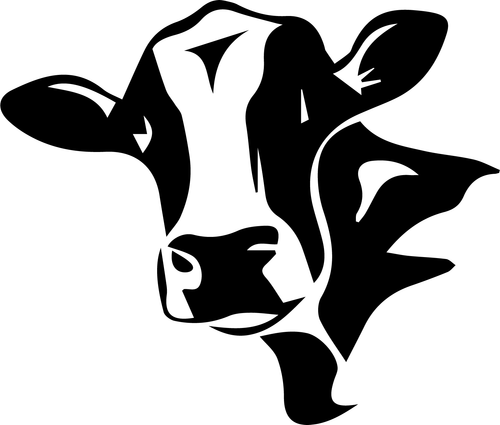 COWS PNG-16 Custom Made Poster Canvas Print A0 A1 A2 A3 A4 A5 A6 Art Wall Decora