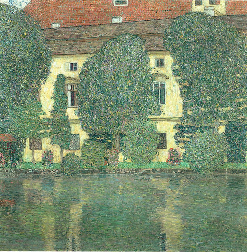Kammer Castle on Lake Attersee III Klimt 1910