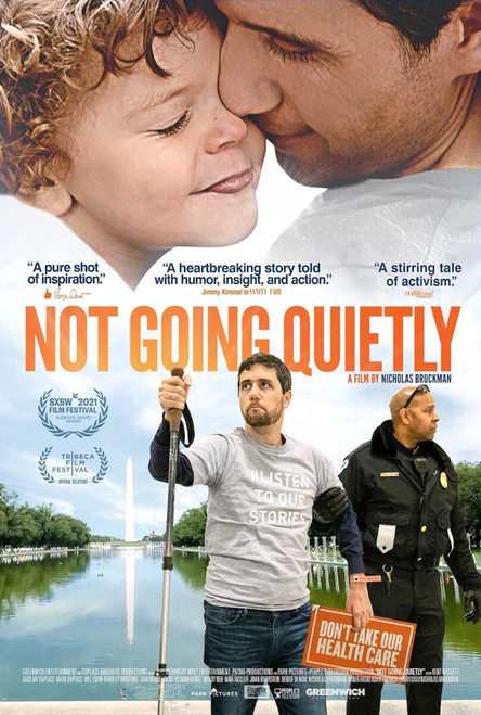 Not Going Quietly Poster Canvas Movie Film Print A0 A1 A2 A3 A4 A5 A6 Art Wall D