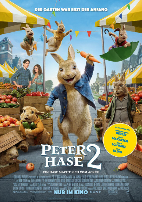 Peter Rabbit 2_ The Runaway (2021)_7 Poster Canvas Movie Film Print A0 A1 A2 A3