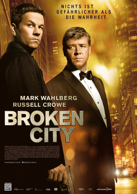 Broken City (2013)_3 Movie Film Poster Canvas iconic design