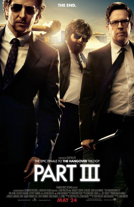 The Hangover Part III (2013)_7 Poster Canvas Movie Film Print A0 A1 A2 A3 A4 A5