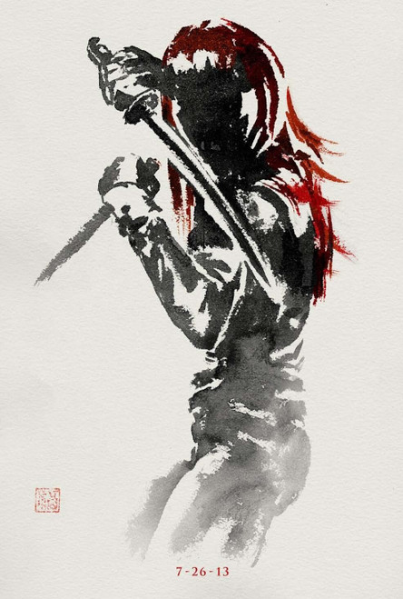 The Wolverine (2013)_8 Poster Canvas Movie Film Print A0 A1 A2 A3 A4 A5 A6 Art W