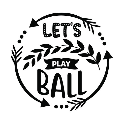 Let s Play Ball-01 Poster Canvas Movie Film Print A0 A1 A2 A3 A4 A5 A6 Art Wall