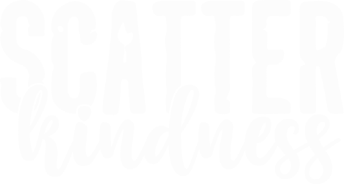 0019 ScatterKindness wht Funny Poster Design Canvas Motivation Print A0 A1 A2 A3