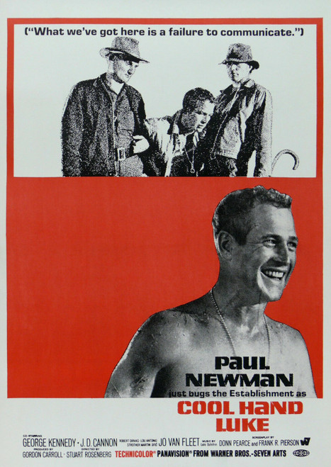 Cool Hand Luke - Poster (A0-A4) Film Movie Picture Art Wall Decor Actor