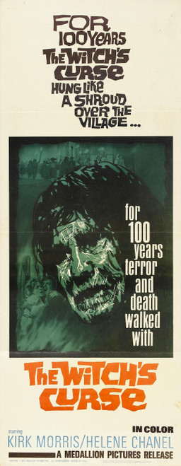 Witchs Curse 02 Poster Canvas Movie Film Print A0 A1 A2 A3 A4 A5 A6 Art Wall Dec