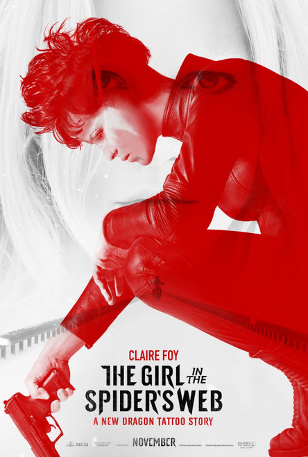 The Girl in the Spider_s Web (2018)_2 Poster Canvas Movie Film Print A0 A1 A2 A3