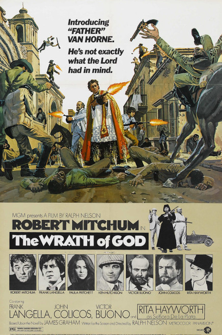 Wrath of God (1972)_1 Poster Canvas Movie Film Print A0 A1 A2 A3 A4 A5 A6 Art Wa