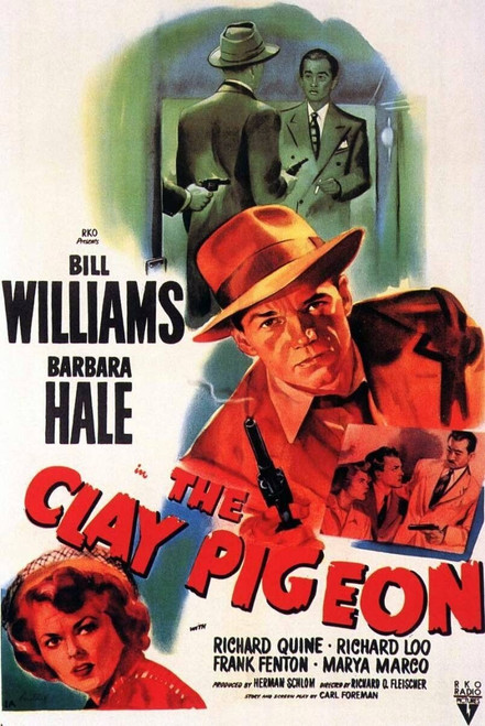 The Clay Pigeon (1949)_1 Poster Canvas Movie Film Print A0 A1 A2 A3 A4 A5 A6 Art