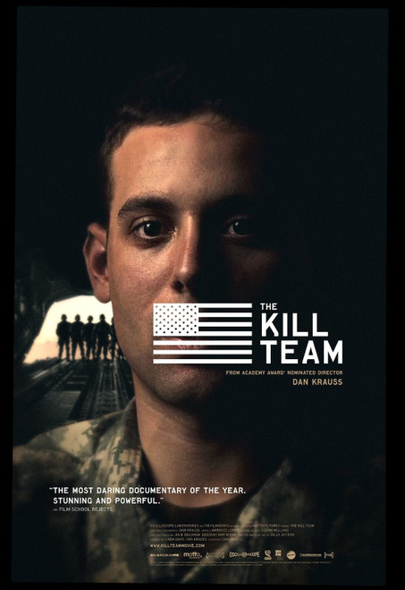 The Kill Team (2014)_2 Poster Canvas Movie Film Print A0 A1 A2 A3 A4 A5 A6 Art W