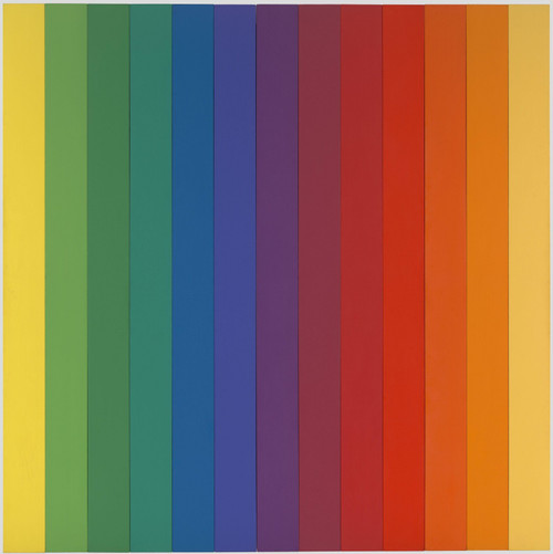 Ellsworth Kelly - Spectrum IV Poster Canvas Print Art Painting Decor Reprint wal