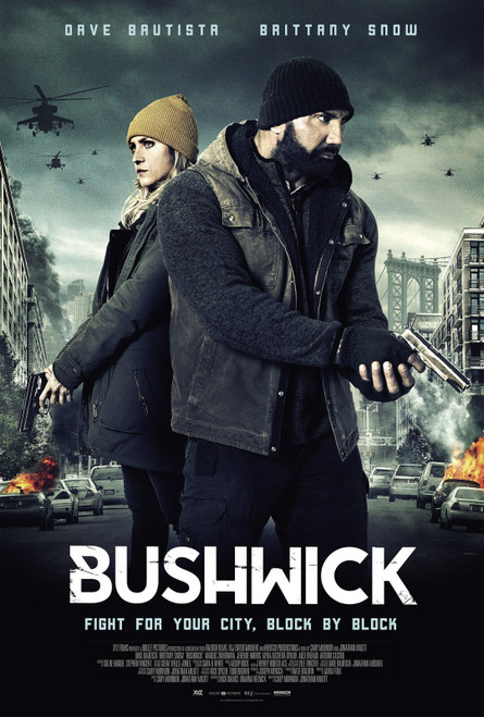 Bushwick (2017)_5 Movie Film Poster Canvas iconic design