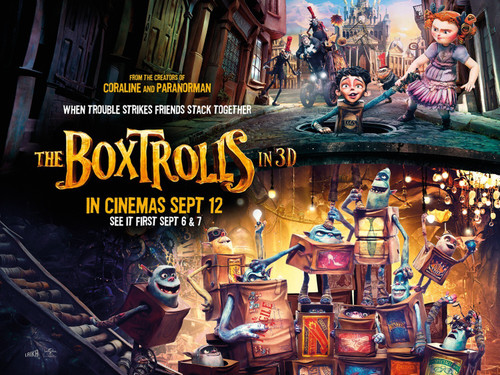 The Boxtrolls (2014)_16 Poster Canvas Movie Film Print A0 A1 A2 A3 A4 A5 A6 Art
