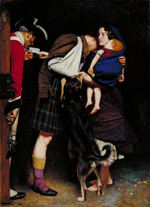 John_Everett_Millais_-_The_Order_of_Release_1746_-_Google_Art_Project Poster Can