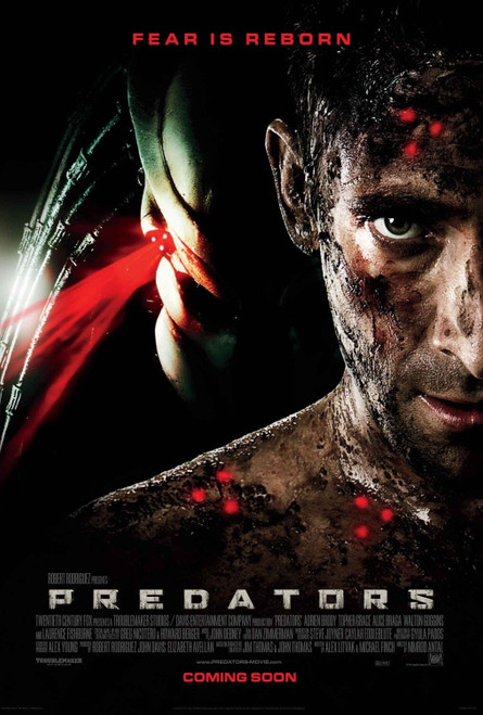 Predators (2010)_2 Poster Canvas Movie Film Print A0 A1 A2 A3 A4 A5 A6 Art Wall