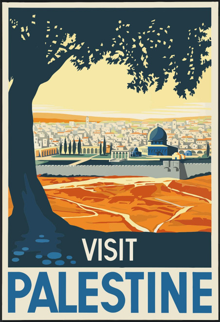 palestine Poster Canvas Movie Film Print A0 A1 A2 A3 A4 A5 A6 Art Wall Decoratio