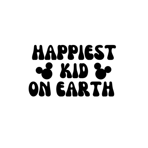 happiest kid on earth Poster Canvas Movie Film Print A0 A1 A2 A3 A4 A5 A6 Art Wa