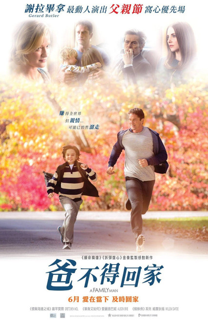 A Family Man (2017)_2 Movie Film Poster Canvas iconic design