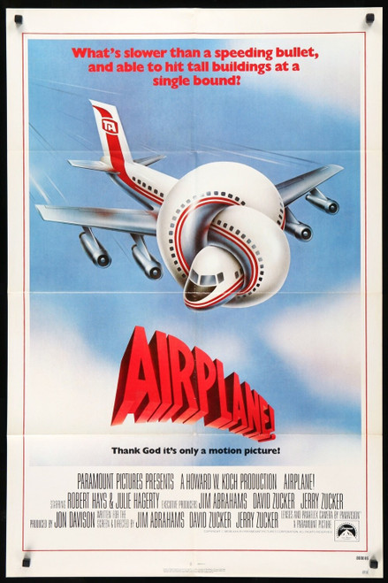 airplane 1 Poster Canvas Movie Film Print A0 A1 A2 A3 A4 A5 A6 Art Wall Decorati