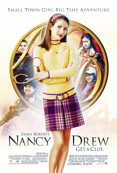 Nancy Drew (2007)_0 Poster Canvas Movie Film Print A0 A1 A2 A3 A4 A5 A6 Art Wall
