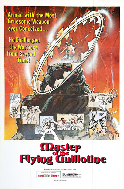 Master Of The Flying Guillotine 01 Poster Canvas Movie Film Print A0 A1 A2 A3 A4