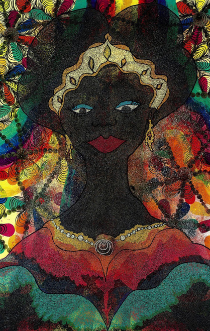 2010_CKS_07860_0041_000(chris_ofili_orgena053749) Art Gallery Poster Canvas Prin