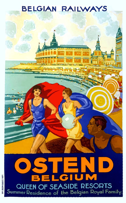 53601495348_Belgian Railways, Ostend, Queen of Seaside Resorts, c. 1935-artofuni