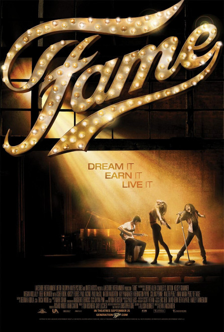 Fame (2009)_10 Movie Film Poster Canvas iconic design