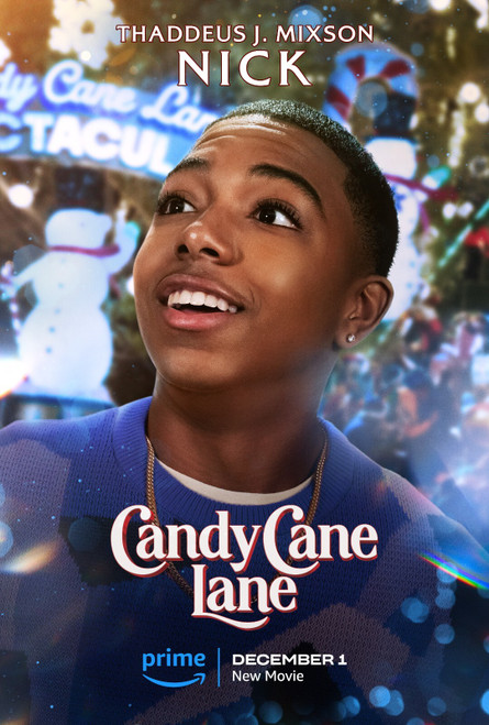 Candy Cane Lane (2023)_7 Movie Film Poster Canvas iconic design