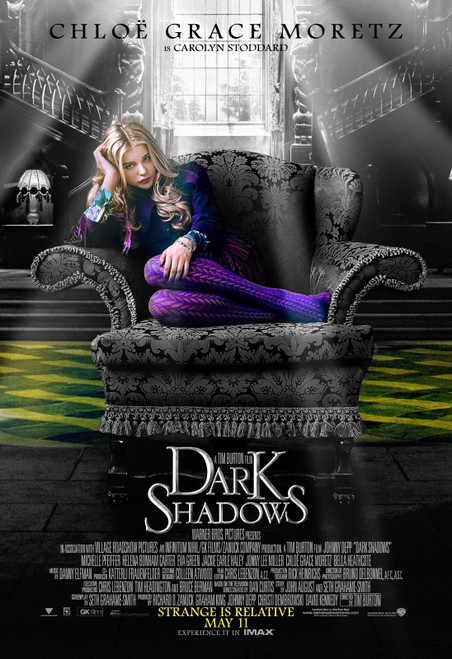 Dark Shadows (2012)_14 Movie Film Poster Canvas iconic design