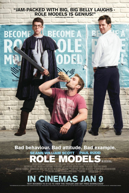 Role Models (2008)_2 Poster Canvas Movie Film Print A0 A1 A2 A3 A4 A5 A6 Art Wal