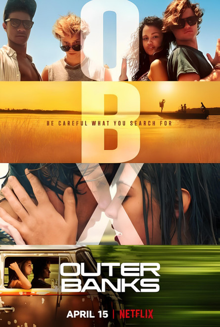 outerbanks poster 1 (1) Poster Canvas Movie Film Print A0 A1 A2 A3 A4 A5 A6 Art
