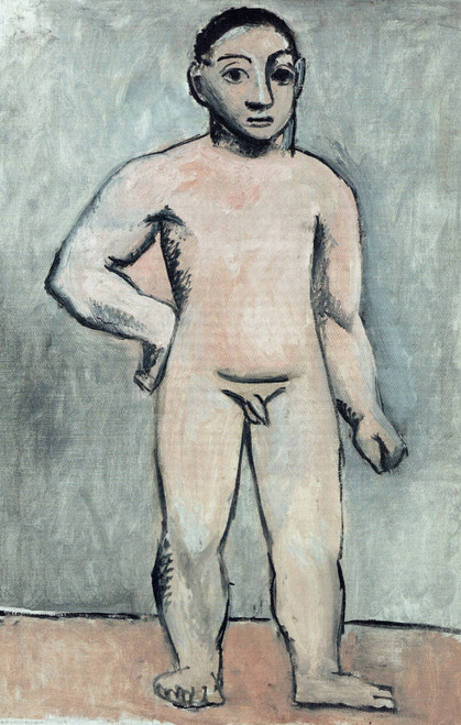 Pablo Picasso - Nude boy fall 1906 Poster Canvas Movie Film Print A0 A1 A2 A3 A4