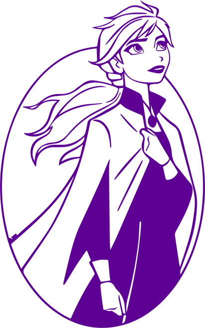 frozen291 violet Personalized Poster Canvas Print A0 A1 A2 A3 A4 A5 A6 Art Wall