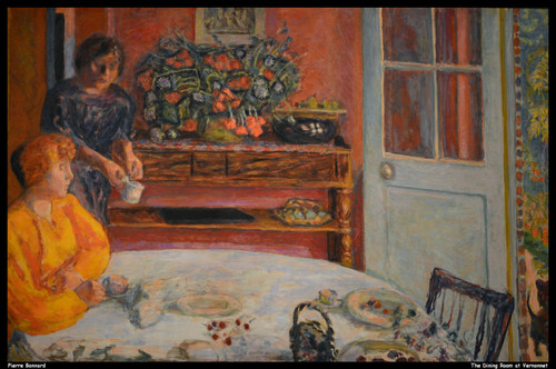 pierre-bonnard---the-dining-room-at-vernonnet--jpb_20668516046_o(1) Poster Canva