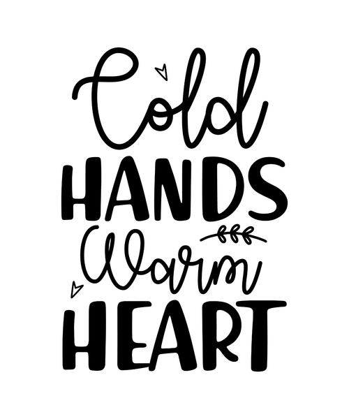 Cold Hands Warm Heart (2) Poster Canvas Movie Film Print A0 A1 A2 A3 A4 A5 A6 Ar