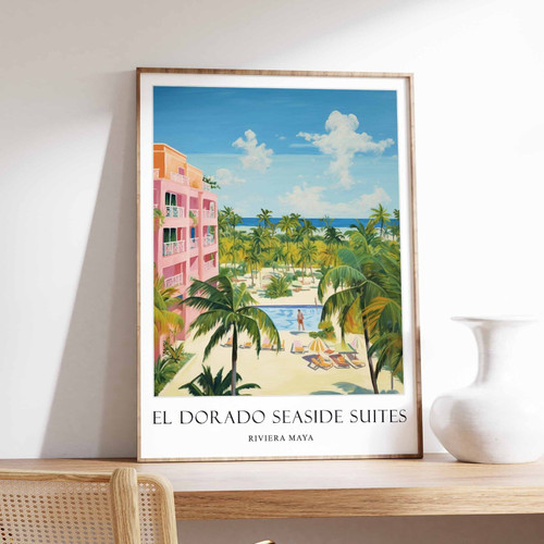 3_El Dorado Seaside Suites Poster, Riviera Maya Poster, Mexico Poster, Caribbean