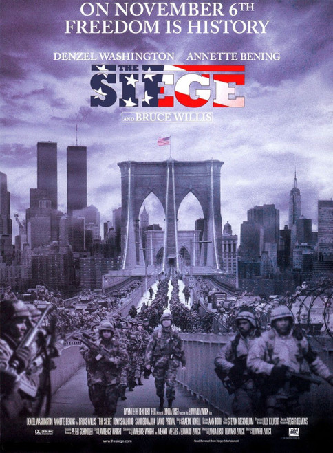 The Siege (1998)_1 Poster Canvas Movie Film Print A0 A1 A2 A3 A4 A5 A6 Art Wall
