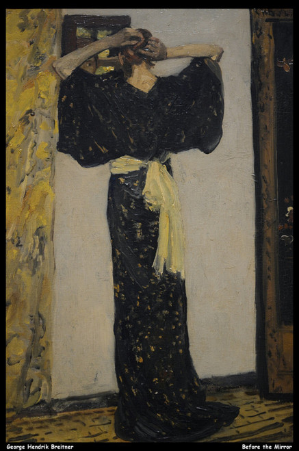 george-hendrik-breitner---before-the-mirror-1-jpb_27085203214_o(1) Poster Canvas
