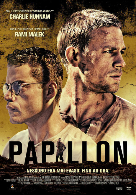 Papillon (2018)_3 Poster Canvas Movie Film Print A0 A1 A2 A3 A4 A5 A6 Art Wall D